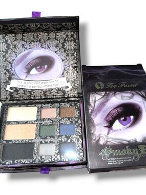 Too Faced Smokey Eye Shadow Collection NIB VINTAGE DISCONTINUED RARE DEEP SHADES